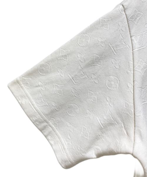 LOUIS VUITTON（ルイ ヴィトン）LOUIS VUITTON (ルイ ヴィトン) モノグラム総柄ポケットTシャツ アイボリー サイズ:Lの古着・服飾アイテム