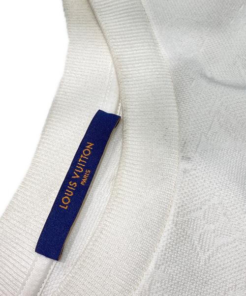 LOUIS VUITTON（ルイ ヴィトン）LOUIS VUITTON (ルイ ヴィトン) モノグラム総柄ポケットTシャツ アイボリー サイズ:Lの古着・服飾アイテム