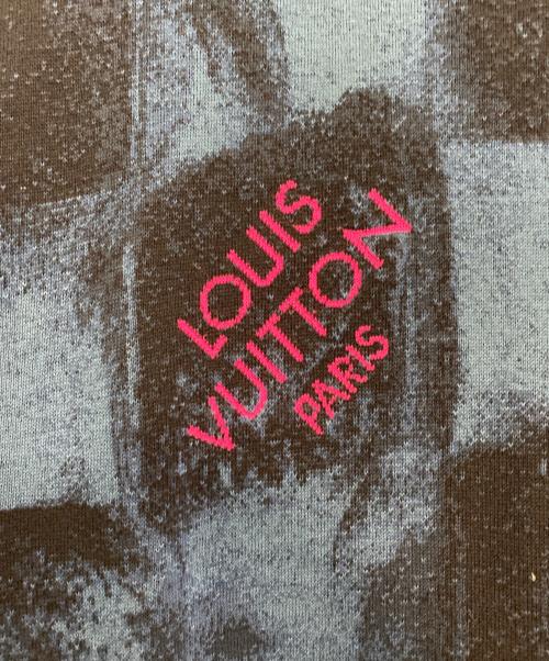 LOUIS VUITTON（ルイ ヴィトン）LOUIS VUITTON (ルイ ヴィトン) 21AW ダミエソルトニットカーディガン ネイビー サイズ:Sの古着・服飾アイテム