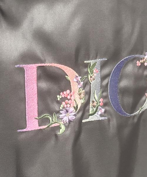 Dior（ディオール）Dior (ディオール) Daniel Arsham (ダニエル・アーシャム) 23SS ×Daniel Arsham FLOWERSボンバージャケット グレー サイズ:50の古着・服飾アイテム