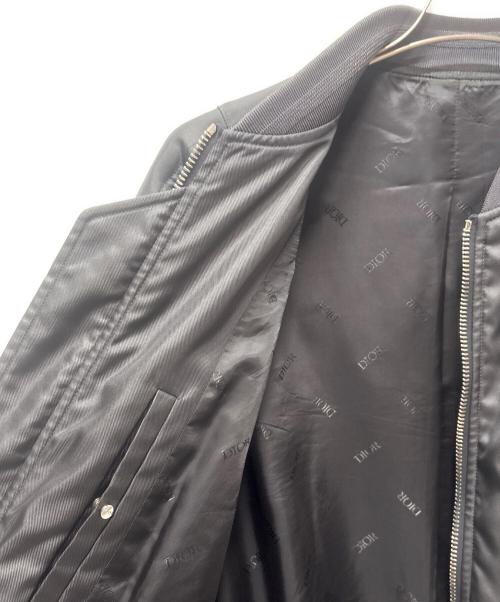 Dior（ディオール）Dior (ディオール) Daniel Arsham (ダニエル・アーシャム) 23SS ×Daniel Arsham FLOWERSボンバージャケット グレー サイズ:50の古着・服飾アイテム