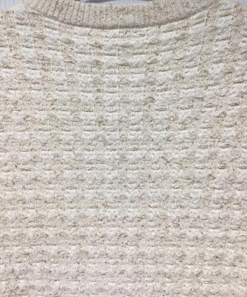 CHANEL（シャネル）CHANEL (シャネル) ツイードカーディガン ベージュ サイズ:38の古着・服飾アイテム