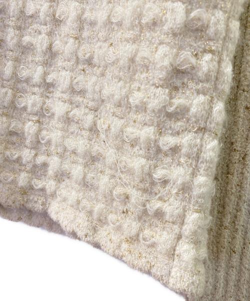 CHANEL（シャネル）CHANEL (シャネル) ツイードカーディガン ベージュ サイズ:38の古着・服飾アイテム