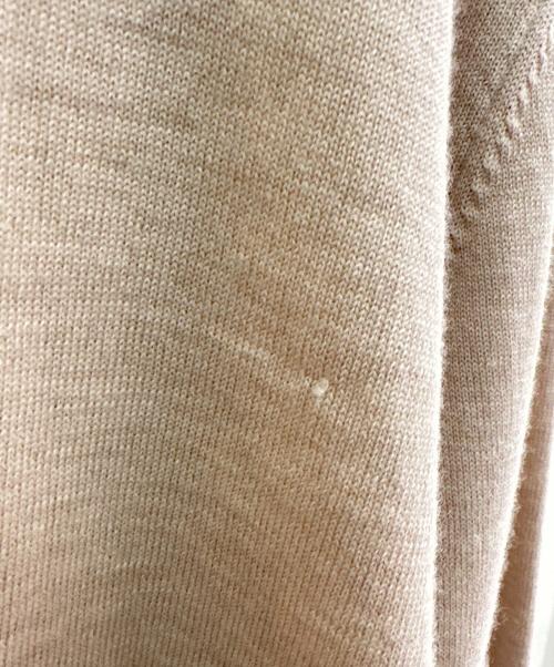 MM6 Maison Margiela（エムエムシックスメゾンマルジェラ）MM6 Maison Margiela (エムエムシックス メゾンマルジェラ) クロップドエルボーパッチニット ピンク サイズ:Sの古着・服飾アイテム