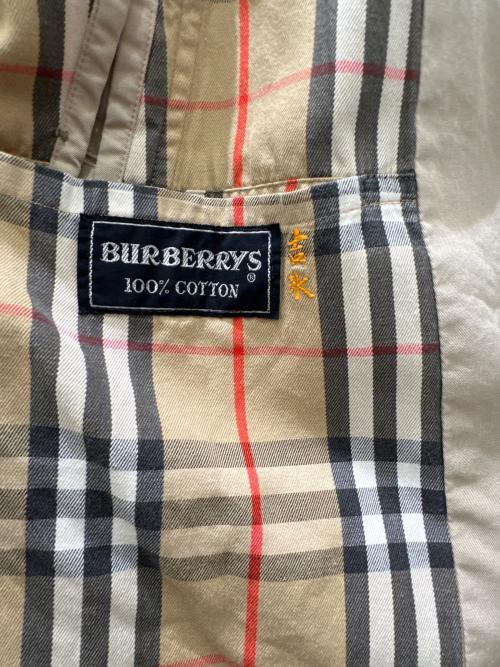 Burberry's（バーバリー）Burberry's (バーバリーズ) ステンカラーコート ベージュ サイズ:-の古着・服飾アイテム