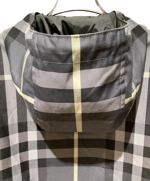BURBERRY（バーバリー）BURBERRY (バーバリー) リバーシブルチェックパーカー グレー サイズ:Mの古着・服飾アイテム