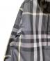 中古・古着 BURBERRY (バーバリー) リバーシブルチェックパーカー グレー サイズ:M：90000円
