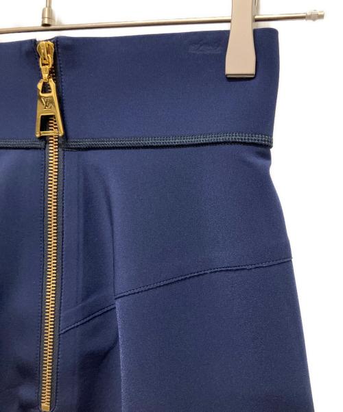 LOUIS VUITTON（ルイ ヴィトン）LOUIS VUITTON (ルイ ヴィトン) テクニカルジャージーフロムフィッティングスカート ネイビー サイズ:34の古着・服飾アイテム