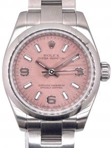 ROLEX（ロレックス）の古着「オイスターパーペチュアル/Oyster Perpetual/Ref.176200/ピンク文字盤」｜ピンク