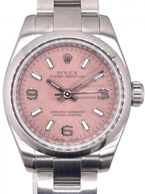 ROLEX（ロレックス）ROLEX (ロレックス) オイスターパーペチュアル/Oyster Perpetual/Ref.176200/ピンク文字盤 ピンク サイズ:26mmの古着・服飾アイテム