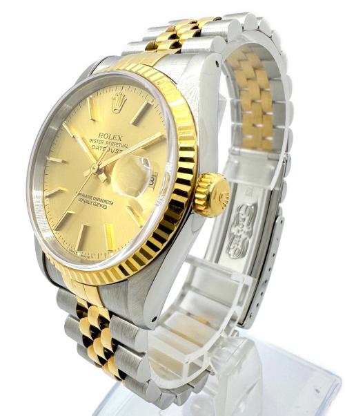 ROLEX（ロレックス）ROLEX (ロレックス) デイトジャスト 36 Ref.116233 シャンパン サイズ:36mmの古着・服飾アイテム