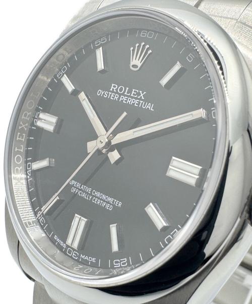 ROLEX（ロレックス）ROLEX (ロレックス) OYSTER PERPETUAL オイスターパーペチュアルボーイズ36 Ref.116000/黒文字盤/ドレスウォッチ//腕時計/時計 ブラック サイズ:36ｍｍの古着・服飾アイテム