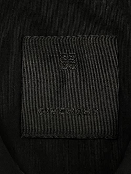 GIVENCHY（ジバンシィ）GIVENCHY (ジバンシィ) ジップアップシャツ ブラック サイズ:38の古着・服飾アイテム