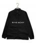 GIVENCHY（ジバンシィ）の古着「ジップアップシャツ」｜ブラック