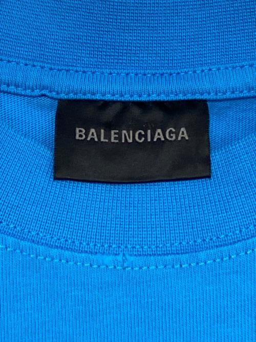 BALENCIAGA（バレンシアガ）BALENCIAGA (バレンシアガ) Political Campaign Logo T-Shirt スカイブルー サイズ:XXSの古着・服飾アイテム