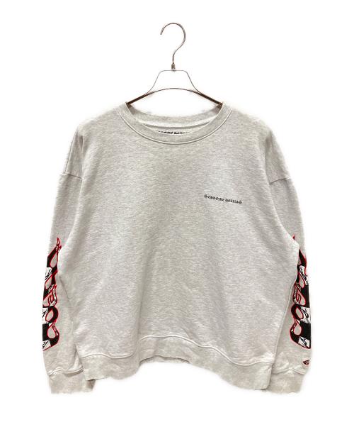 CHROME HEARTS（クロムハーツ）CHROME HEARTS (クロムハーツ) マッティボーイスウェット/MATTY BOY PPO BRAIN SWTSHRT グレー サイズ:XXLの古着・服飾アイテム