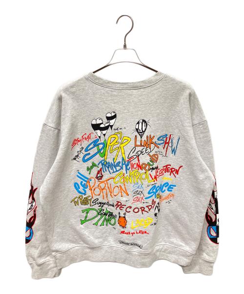 CHROME HEARTS（クロムハーツ）CHROME HEARTS (クロムハーツ) マッティボーイスウェット/MATTY BOY PPO BRAIN SWTSHRT グレー サイズ:XXLの古着・服飾アイテム