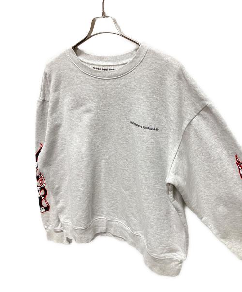 CHROME HEARTS（クロムハーツ）CHROME HEARTS (クロムハーツ) マッティボーイスウェット/MATTY BOY PPO BRAIN SWTSHRT グレー サイズ:XXLの古着・服飾アイテム