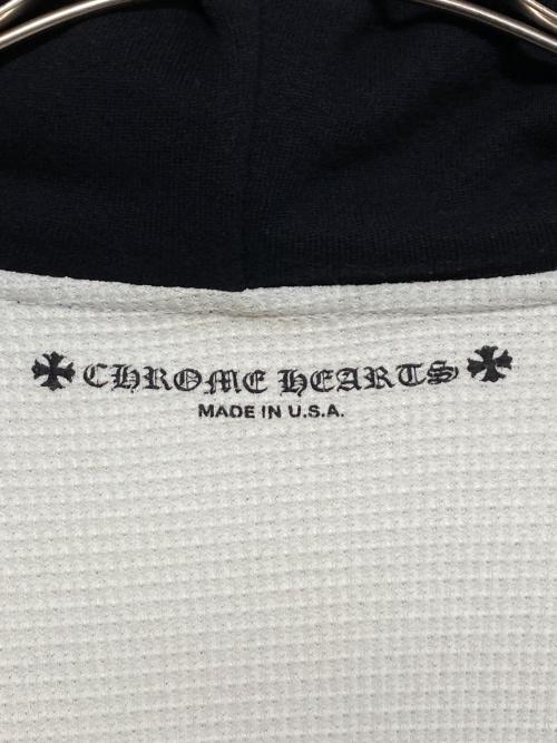 CHROME HEARTS（クロムハーツ）CHROME HEARTS (クロムハーツ) MATTY BOY (マッティー・ボーイ) PPO CAUTION ZIP UP HOODIE サイズ:Lの古着・服飾アイテム