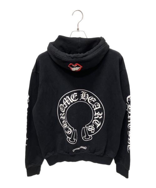 CHROME HEARTS（クロムハーツ）CHROME HEARTS (クロムハーツ) Chrome Hearts Matty Boy Chomper Horseshoe Hoodie ブラック サイズ:Mの古着・服飾アイテム