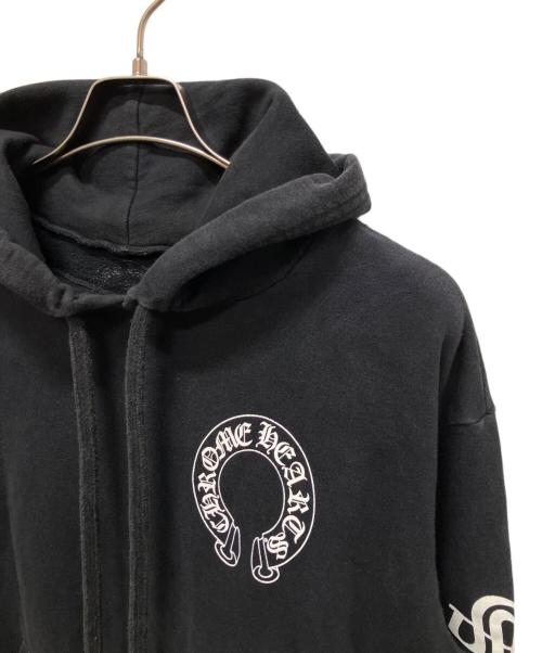 CHROME HEARTS（クロムハーツ）CHROME HEARTS (クロムハーツ) Chrome Hearts Matty Boy Chomper Horseshoe Hoodie ブラック サイズ:Mの古着・服飾アイテム