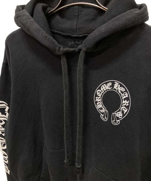 CHROME HEARTS（クロムハーツ）CHROME HEARTS (クロムハーツ) Chrome Hearts Matty Boy Chomper Horseshoe Hoodie ブラック サイズ:Mの古着・服飾アイテム