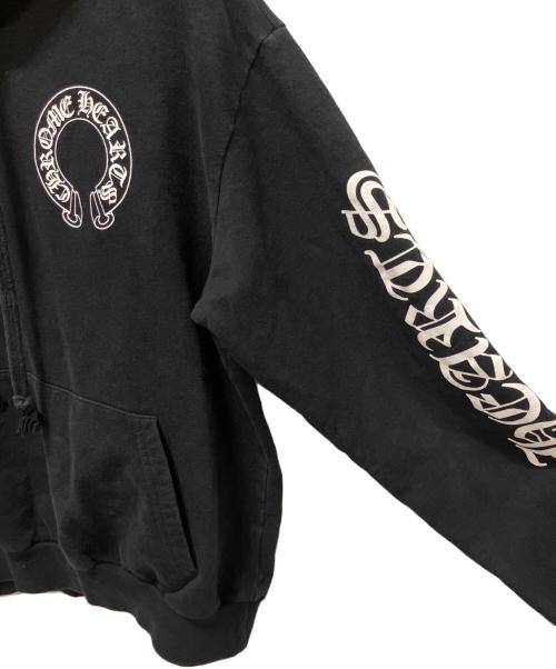 CHROME HEARTS（クロムハーツ）CHROME HEARTS (クロムハーツ) Chrome Hearts Matty Boy Chomper Horseshoe Hoodie ブラック サイズ:Mの古着・服飾アイテム