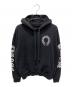 CHROME HEARTS（クロムハーツ）の古着「Chrome Hearts Matty Boy Chomper Horseshoe Hoodie」｜ブラック