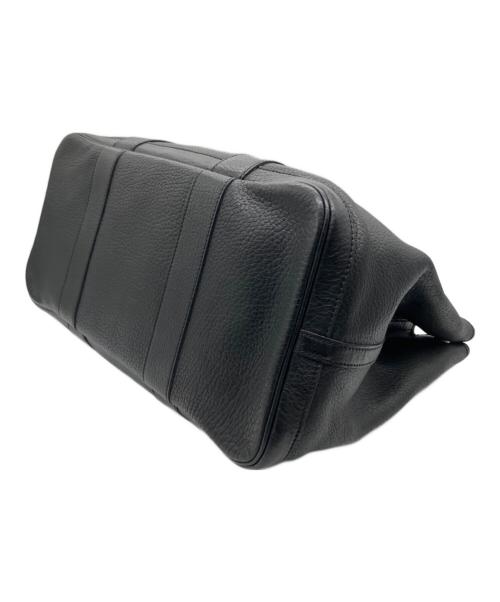 HERMES（エルメス）HERMES (エルメス) ガーデンパーティーPM/シルバー金具/ノワール/ネゴンダ/□L刻印：2008年製 ブラック サイズ:PMの古着・服飾アイテム