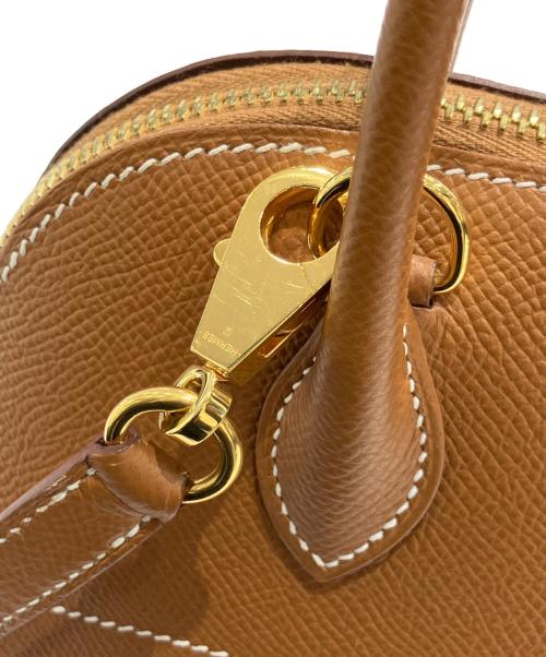 HERMES（エルメス）HERMES (エルメス) ボリード27/ハンドバッグ/ゴールド金具/ゴールド/Z刻印:2021年製 ゴールド×G金具 サイズ:27の古着・服飾アイテム
