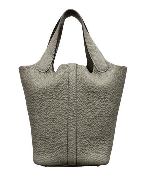 HERMES（エルメス）HERMES (エルメス) ピコタンロックPM/ハンドバッグ グリミスティ サイズ:PMの古着・服飾アイテム