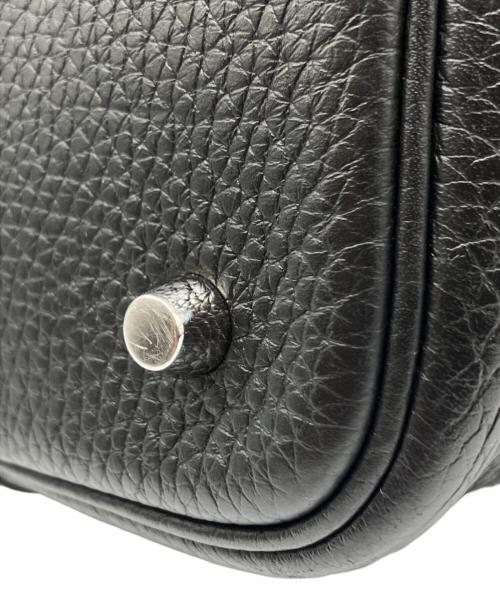 HERMES（エルメス）HERMES (エルメス) ピコタンロック MM/シルバー金具/トリヨンクレマンス/ブラック/Y刻印/2020年 ブラック サイズ:MMの古着・服飾アイテム
