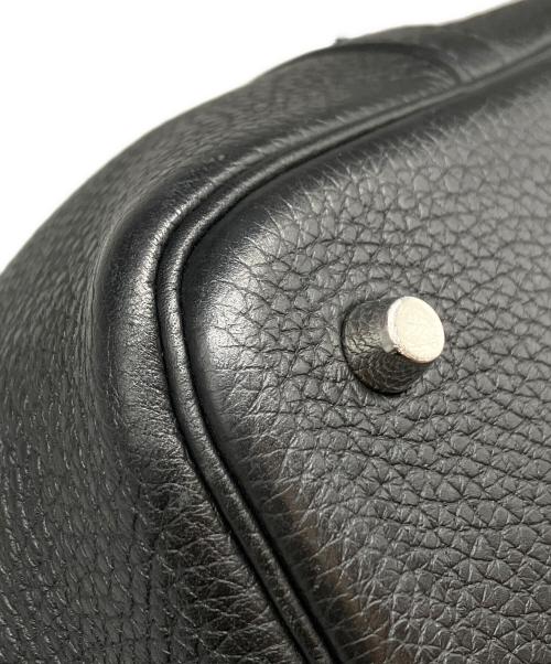 HERMES（エルメス）HERMES (エルメス) ピコタンロック MM/シルバー金具/トリヨンクレマンス/ブラック/Y刻印/ハンドバッグ/バッグ/鞄/ ブラック サイズ:MMの古着・服飾アイテム
