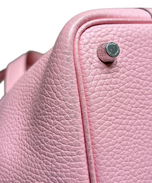 HERMES（エルメス）HERMES (エルメス) ピコタンロック PM/シルバー金具/トレヨンクレマンス/ローズサクラ/U刻印 ローズサクラ サイズ:PMの古着・服飾アイテム