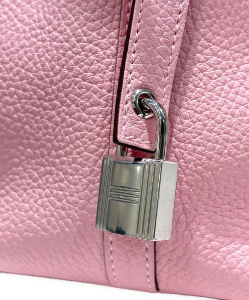 HERMES（エルメス）HERMES (エルメス) ピコタンロック PM/シルバー金具/トレヨンクレマンス/ローズサクラ/U刻印 ローズサクラ サイズ:PMの古着・服飾アイテム