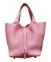HERMES（エルメス）の古着「ピコタンロック PM/シルバー金具/トレヨンクレマンス/ローズサクラ/U刻印」｜ローズサクラ