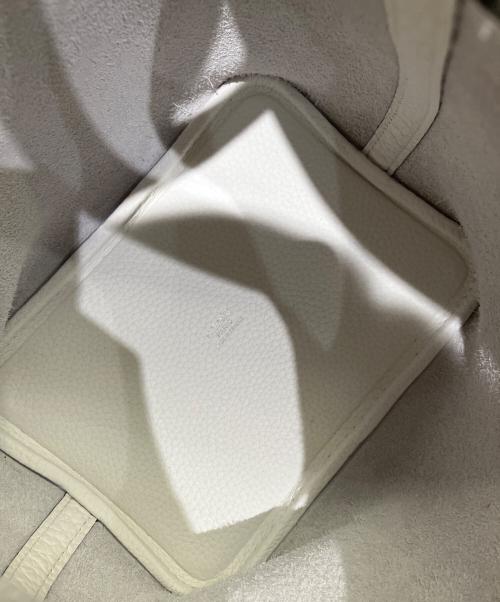 HERMES（エルメス）HERMES (エルメス) ピコタン ロック PM/シルバー金具/トリヨンクレマンス/ニューホワイト/B刻印 ニューホワイト サイズ:PMの古着・服飾アイテム