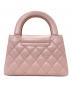 CHANEL (シャネル) ハンドルショルダーバッグ ピンク×ゴールド金具：690000円