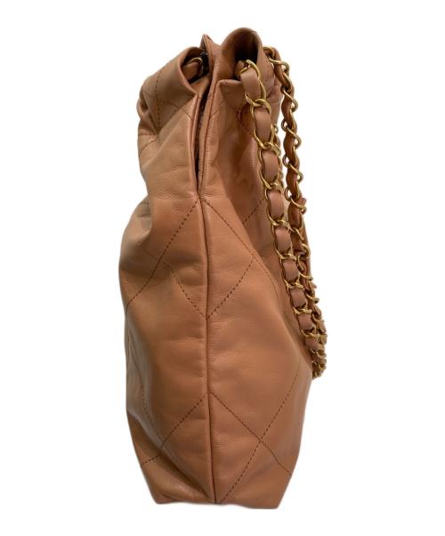 CHANEL（シャネル）CHANEL (シャネル) シャネル22 スモール キャメル サイズ:スモールの古着・服飾アイテム