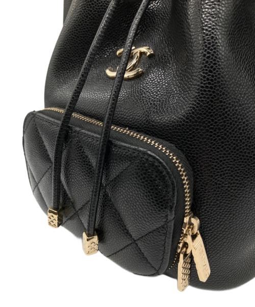 CHANEL（シャネル）CHANEL (シャネル) CC マトラッセ バケットバッグ AS2353 ブラック サイズ:-の古着・服飾アイテム