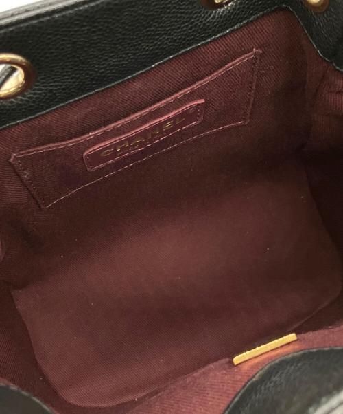 CHANEL（シャネル）CHANEL (シャネル) CC マトラッセ バケットバッグ AS2353 ブラック サイズ:-の古着・服飾アイテム