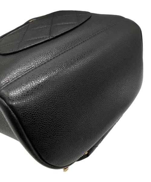 CHANEL（シャネル）CHANEL (シャネル) CC マトラッセ バケットバッグ AS2353 ブラック サイズ:-の古着・服飾アイテム