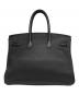 HERMES (エルメス) バーキン 35/シルバー金具/トリヨンクレマンス/ブラック/□M刻印 ブラック サイズ:35：2100000円