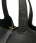 中古・古着 HERMES (エルメス) ピコタンロック MM/ゴールド金具/トリヨンクレマンス/ブラック/U刻印 ブラック サイズ:MM：650000円