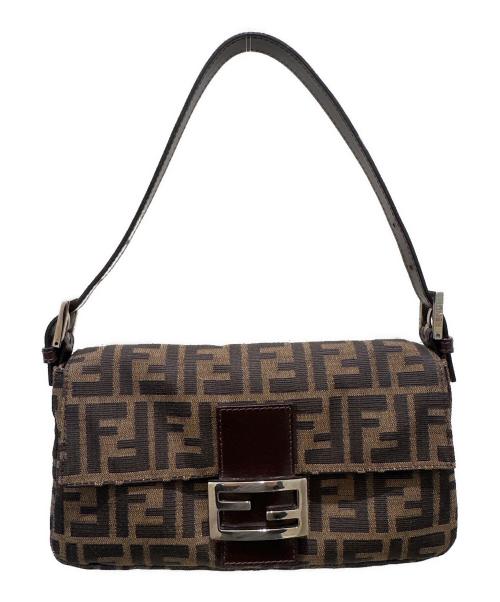 FENDI（フェンディ）FENDI (フェンディ) ショルダーバッグ ブラウンの古着・服飾アイテム