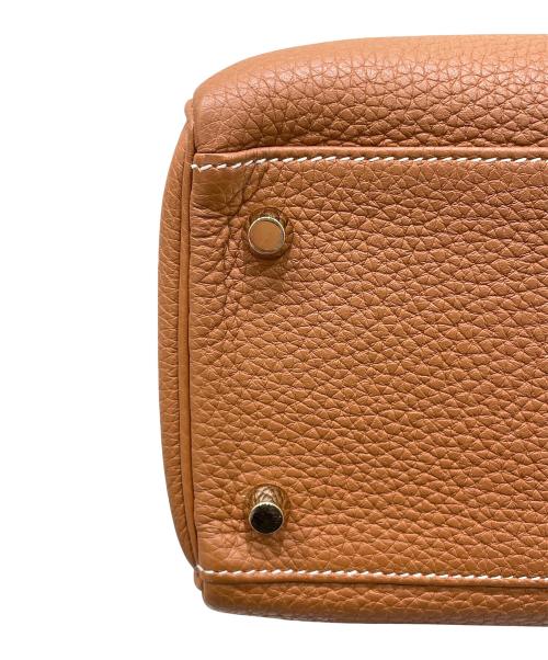 HERMES（エルメス）HERMES (エルメス) ケリー28 内縫い/トゴ/	ゴールド×ゴールド金具/Z刻印:2021年/V金具 ゴールド×ゴールド金具 サイズ:28の古着・服飾アイテム