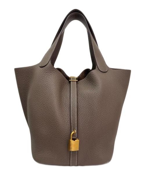 HERMES（エルメス）HERMES (エルメス) ピコタンロックMM エトゥープ サイズ:MMの古着・服飾アイテム
