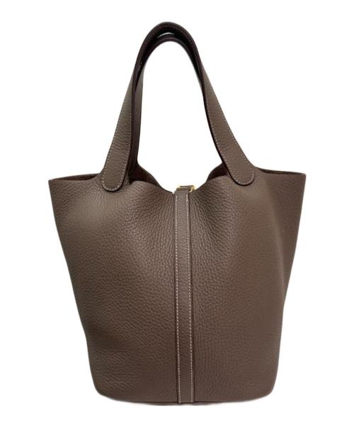 HERMES（エルメス）HERMES (エルメス) ピコタンロックMM エトゥープ サイズ:MMの古着・服飾アイテム