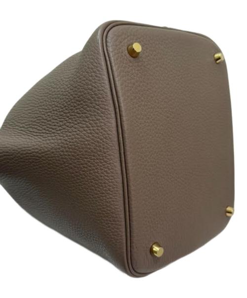 HERMES（エルメス）HERMES (エルメス) ピコタンロックMM エトゥープ サイズ:MMの古着・服飾アイテム