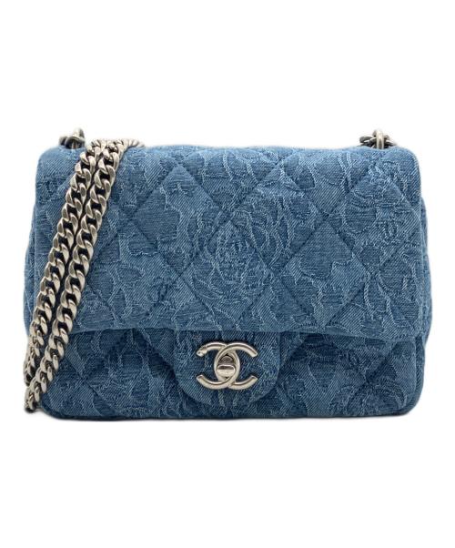 CHANEL（シャネル）CHANEL (シャネル) カメリア デニム ミニマトラッセ インディゴ サイズ:ミニ/miniの古着・服飾アイテム